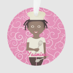 Spatula, une jeune cuisinière afro-américaine pers
