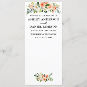 Spécial 3 - Programme de mariage floral