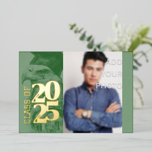 Spécial Graduation Foil Invitation Aigle Ajouter p