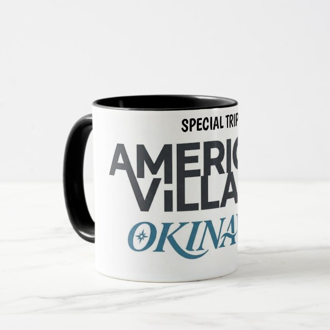Special Trip Okinawa Japan Tropical Vacation Mug (Devant gauche)