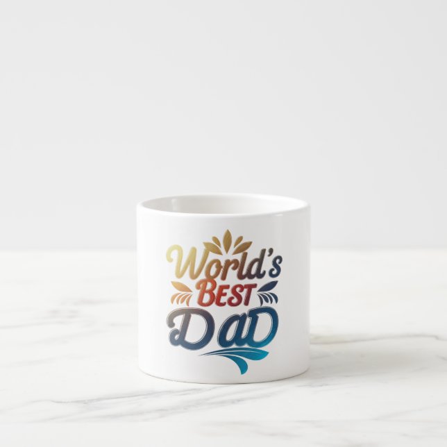 Spécialité du meilleur papa du monde Espresso Mug  (Devant)