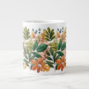 Spécialité Jumbo Mug - Feuilles et Motifs de la na