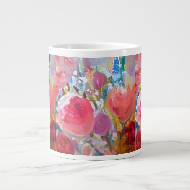 Spécialité Jumbo Mug Original Plutôt Floral! (Devant)