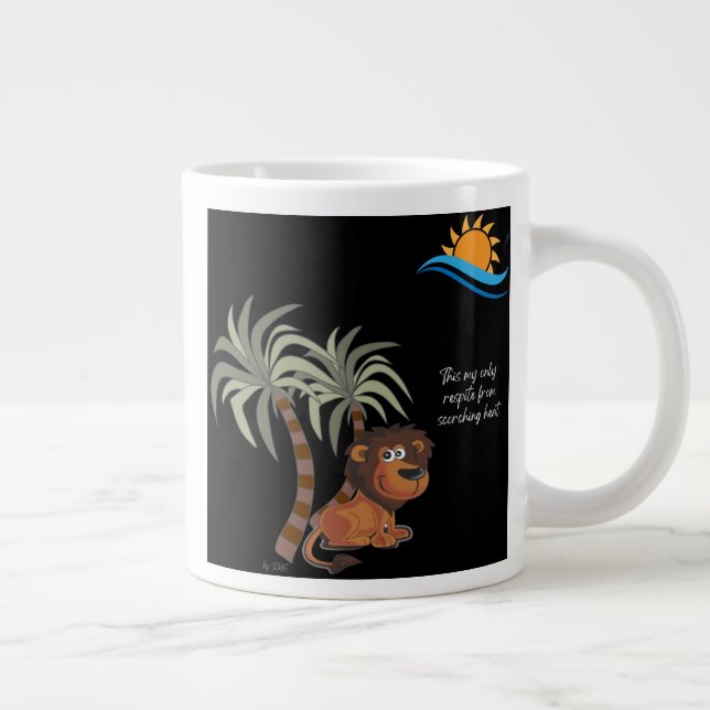 Spécialité Mug Cartoon Lion Mug (Droite)