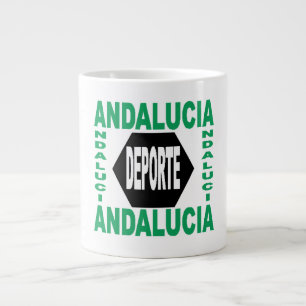 Spécialité Mug Jumbo blanc ANDALUCIA DEPORTE