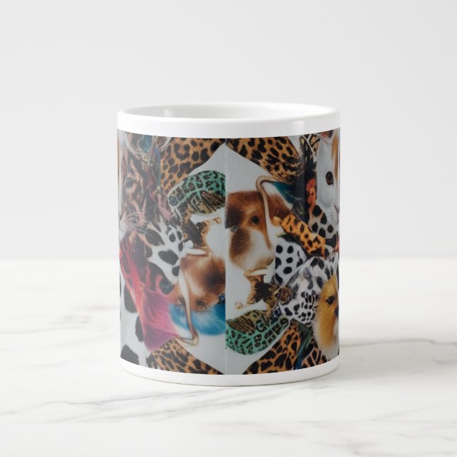 Spécialité Poster de animal écotique Jumbo Mug (Devant)