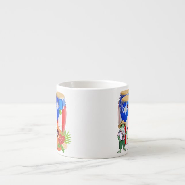 Specialty Mug - Puerto Rican Cultural Expresso Mug (Devant)