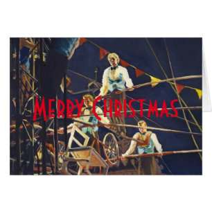 Spectacle de cirque audacieux des Flying Wallendas
