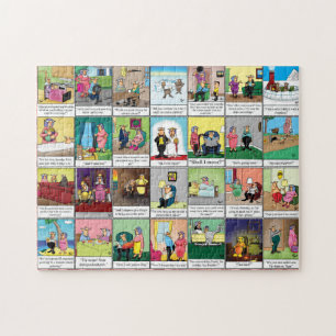 Spectacles amusants Mariage Humour Puzzle