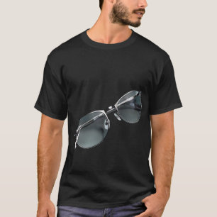 Spectacles de Clarté Visionnaire Design T-Shirt