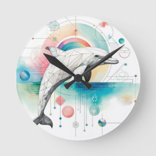 Spectre de la mer - Horloge murale