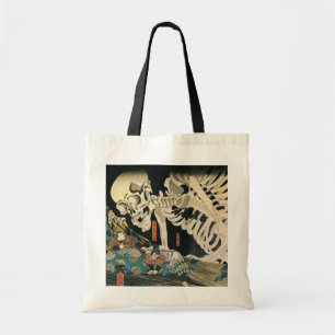 Spectre squelettique par le sac de toile de