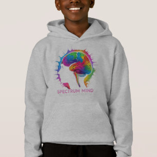 Spectrum Mind - Coloré Cerveau Neurodiversité Art