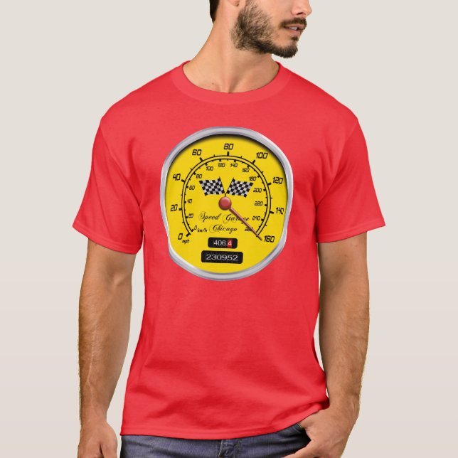 speed garage t-shirt (Devant)