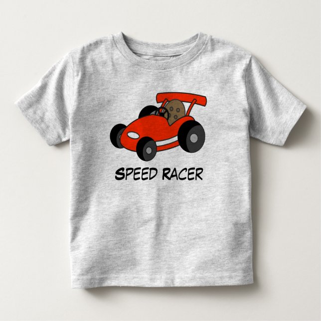Speed Racer Course Voiture T-Shirt (Devant)