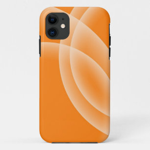 Sphères de chevauchement - coque iphone orange