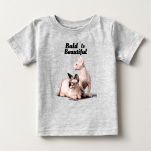 Sphinx Chat- Bald Est Belle- Tshirt bébé