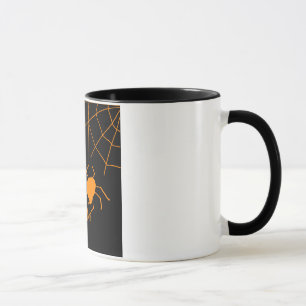 Spider Web Happy Halloween Mug