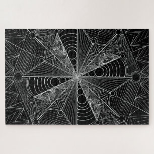 Spider Web Mandala Puzzle