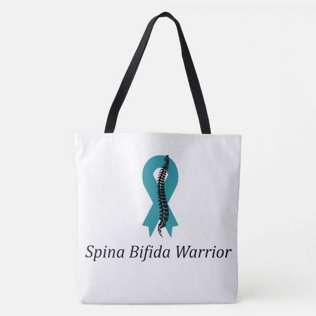 Spina Bifida Warrior Handicap Sac fourre-tout conv (Devant)