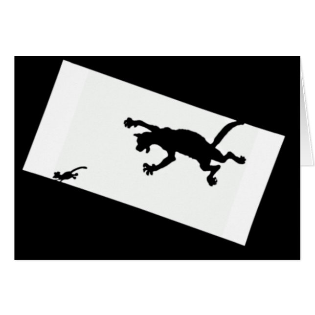 Spinderok - chat chassant la souris (Devant horizontal)