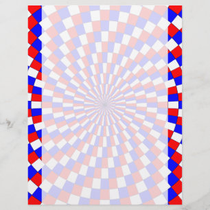 Spiral Bleu Blanc Rouge par Kenneth Yoncich