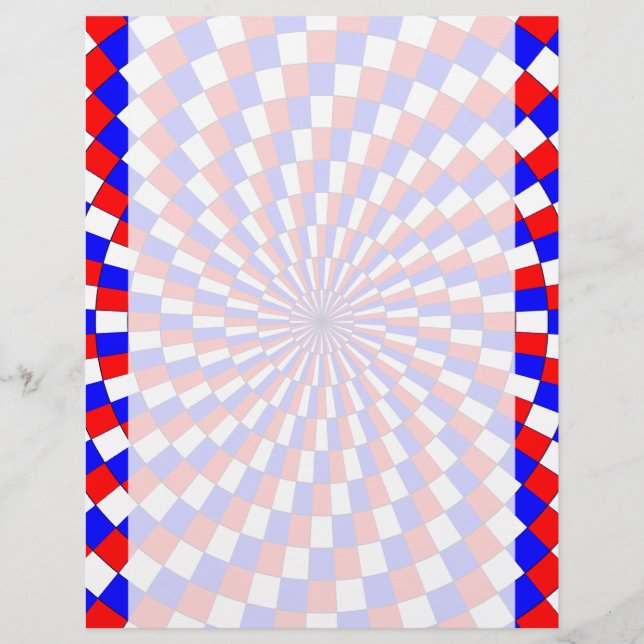 Spiral Bleu Blanc Rouge par Kenneth Yoncich (Devant)