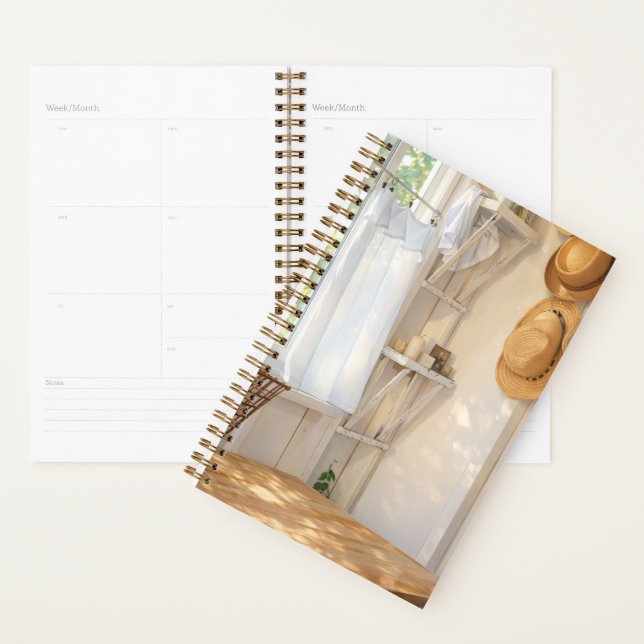 Spiral Planner Soft Breeze Curtain (Devant avec enveloppe)