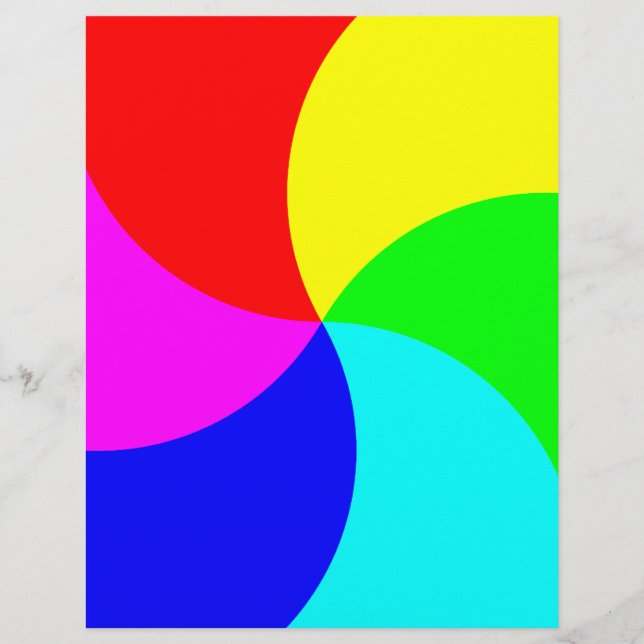 Spirale arc-en-ciel primaire (Devant)