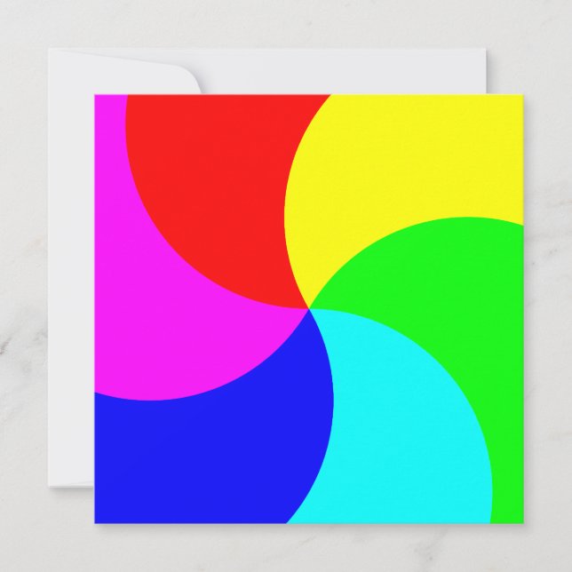 Spirale arc-en-ciel primaire (Devant)