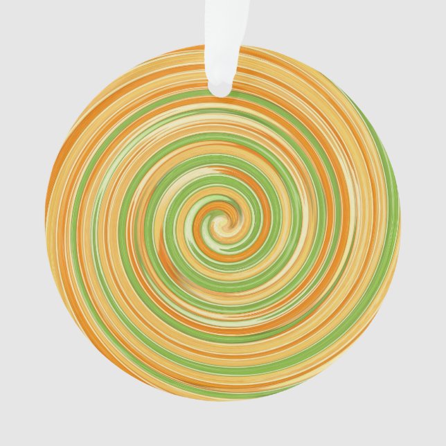 Spirale de couleurs d'agrumes amusantes (devant)
