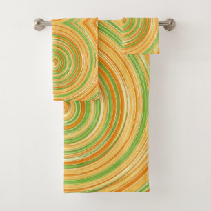 Spirale de couleurs d'agrumes amusantes