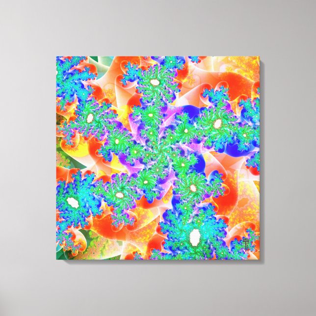 Spirales de spirales de la variante 3 Toile enrobé (Recto)