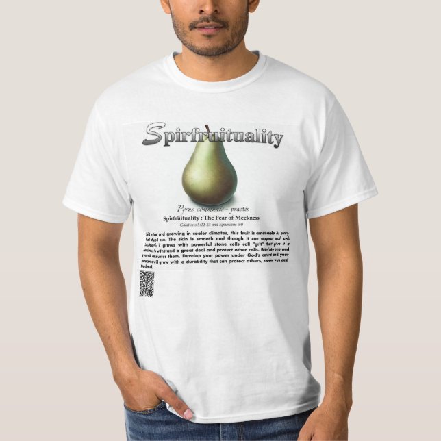 Spirfruitualité : Le T-Shirt de la Poire de Douceu (Devant)