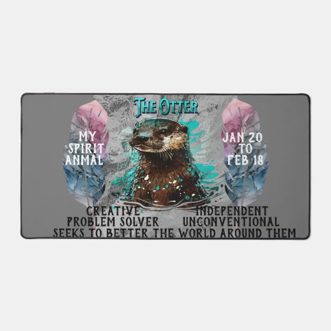 "Spirit Animal" Otter Jan - Feb (Recto)