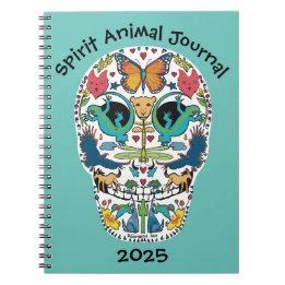 Spirit Animal Sugar Skull Carnet Journal