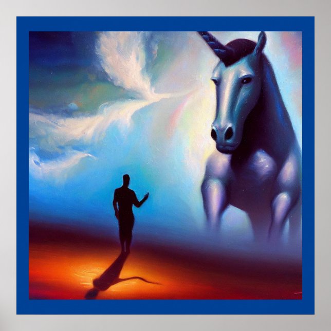 Spirit Animal Unicorn 2 Poster (Devant)