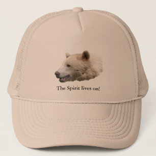 "Spirit Bear" Kermode Bear Casquette de la faune