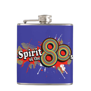 Spirit of the 80's logo splat bleu flacon de hanch