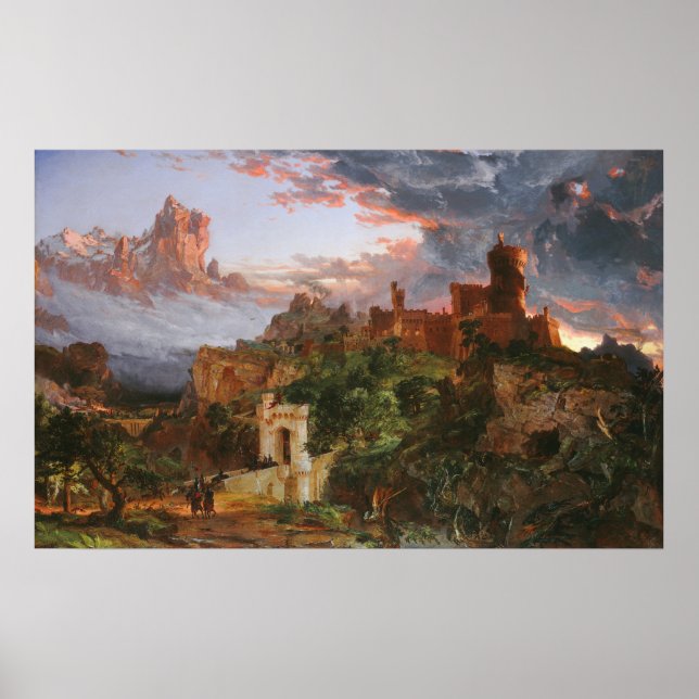 Spirit of War - Jasper F. Cropsey Fine Art Poster (Devant)