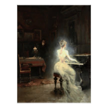 Spirit par George Roux 1885 Poster glacé
