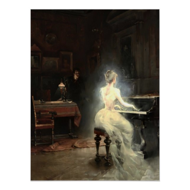 Spirit par George Roux 1885 Poster glacé (Devant)