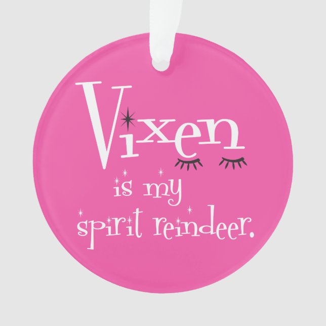 Spirit Reindeer : Vixen rose (devant)