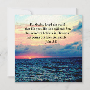 SPIRITUAL JOHN 3:16 PHOTO