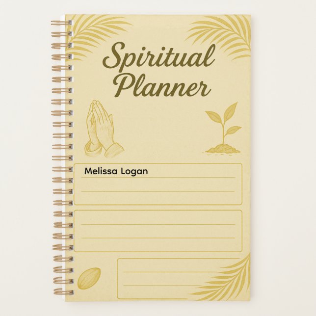 Spiritual Planner for Prayer & Daily Worship (Devant)