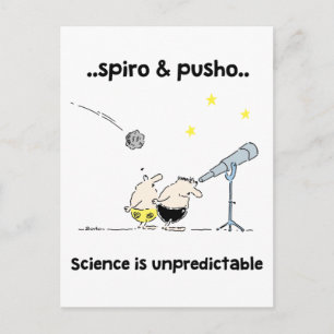Spiro & Pusho Science Motivation Citations Carte P