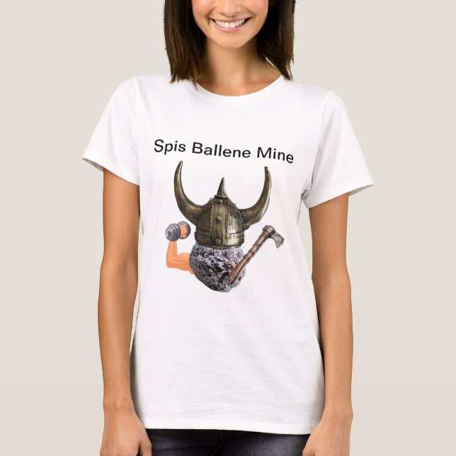 Spis Ballene Mine T-shirt Femme (Devant)