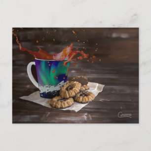 Splash café - Carte postale