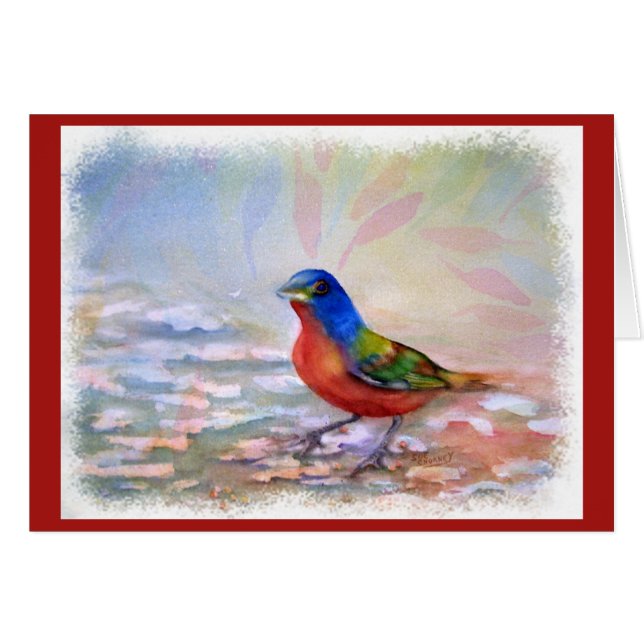 SPLASHING ROBIN RED BREAST (Devant horizontal)