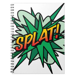 SPLAT Fun Retro Comédie Livre Pop Art
